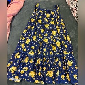 Mod cloth dress blue floral